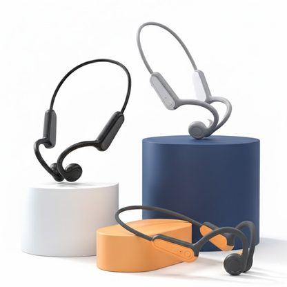Open-ear sportshodetelefoner – benledning – lang batteritid