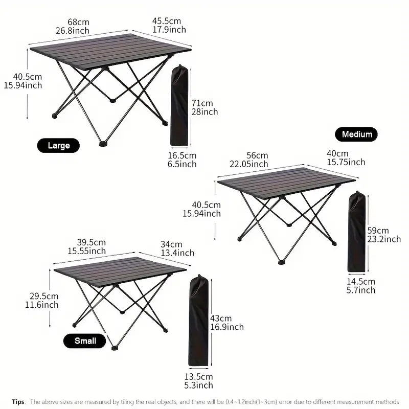 Sammenleggbart bord - Camping