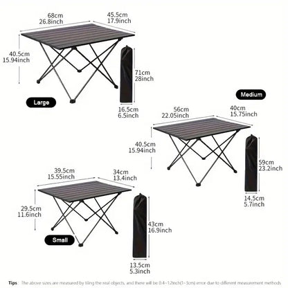 Sammenleggbart bord - Camping