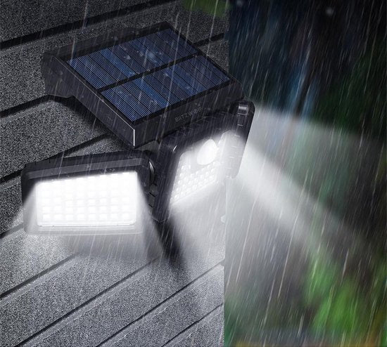 Utendørs solcellelampe - Bevegelsessensor - 333 LED
