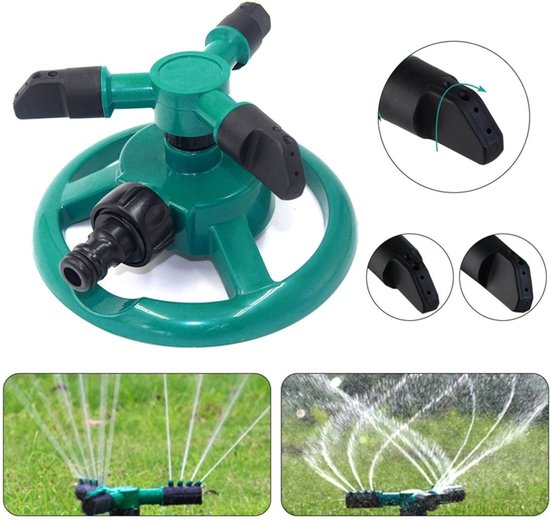 Oscillerende sprinkler - Cirkulær sprinkler til haven