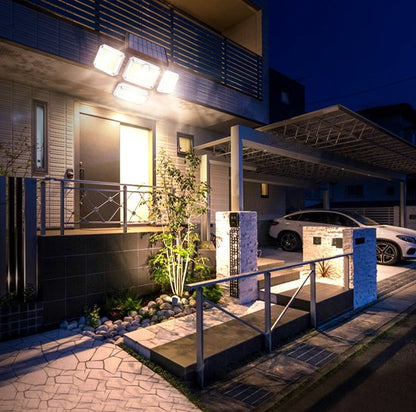 Utendørs solcellelampe - Bevegelsessensor - 333 LED