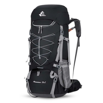 OutdoorHaven Trekkingsekk 75L - Vanntett & Multifunksjonell