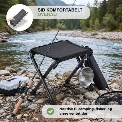 Sammenleggbar Campingstol – Lettvekt – Med Bærestropp