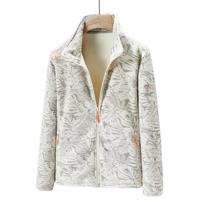 Dame outdoor fleecevest – vindtæt & varm – efterår/vinter