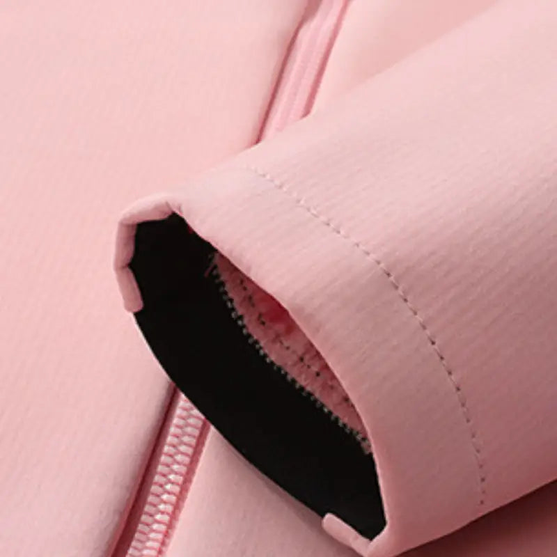 Softshell jakke dame sidelomme med lynlås