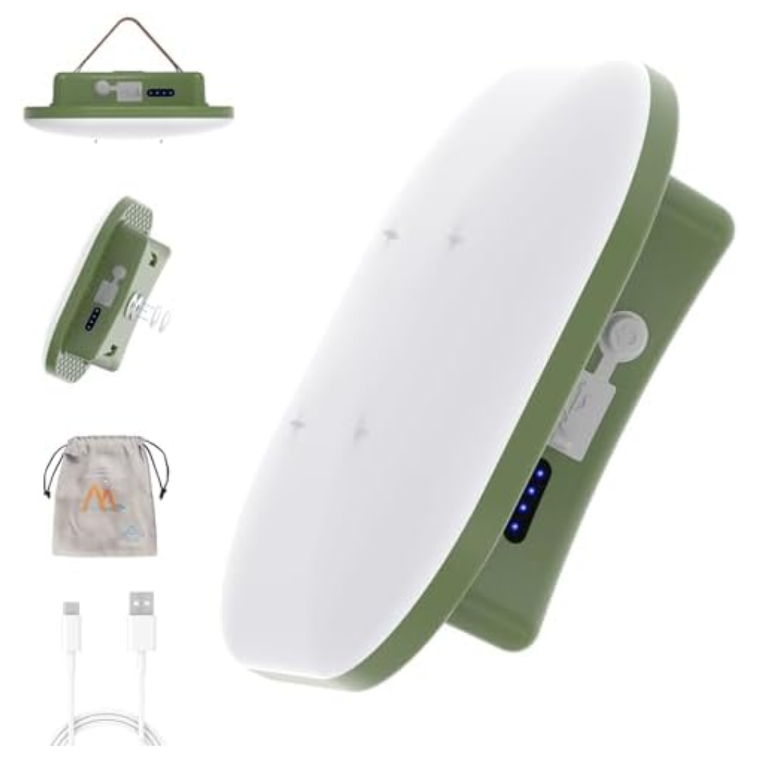 Campinglampe - USB - Sterkt batteri
