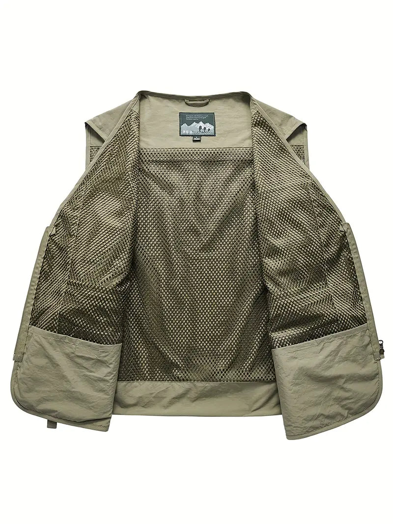 Udendørs bodywarmer - til fiskere