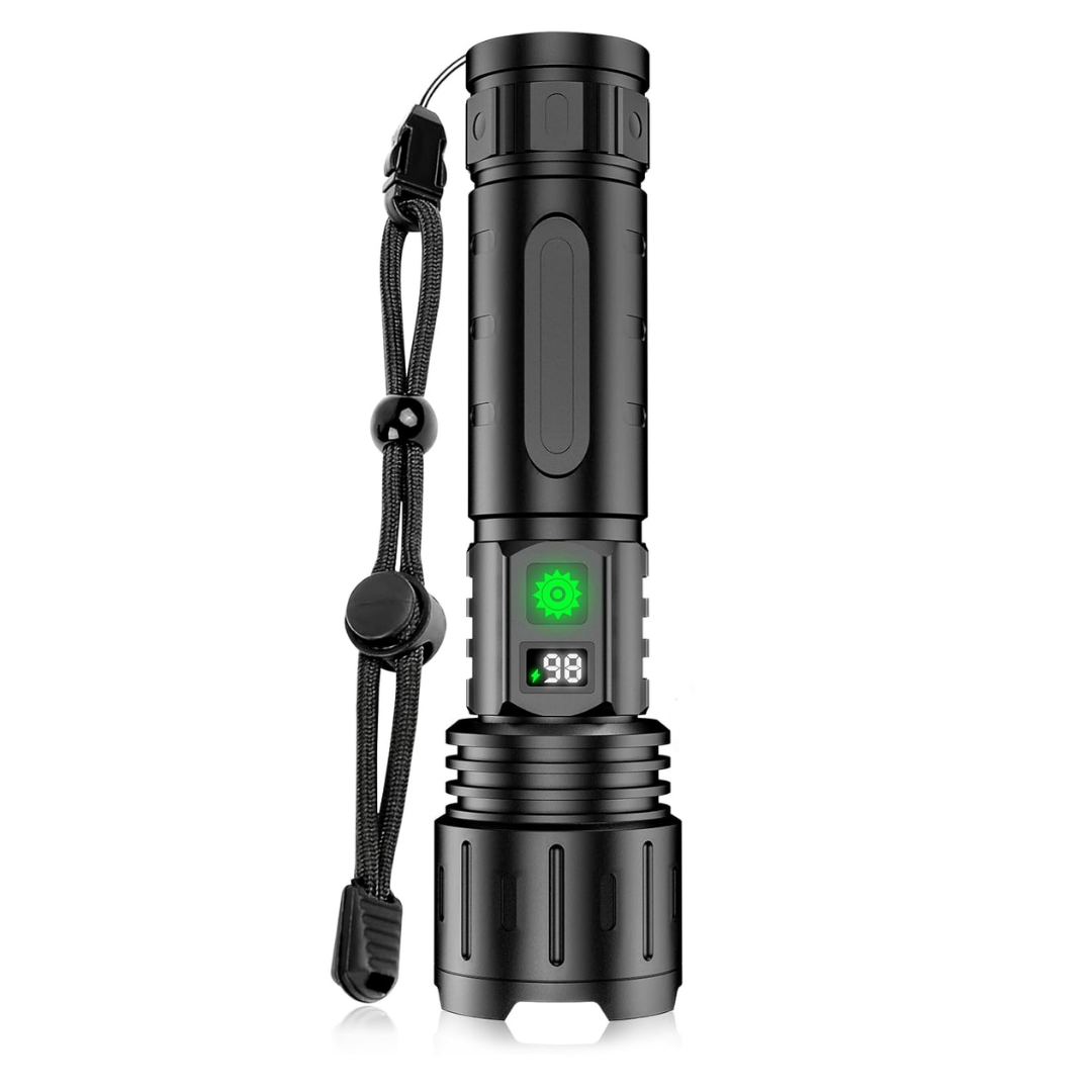 Lommelykt – Kraftigste LED – 100.000 Lumen
