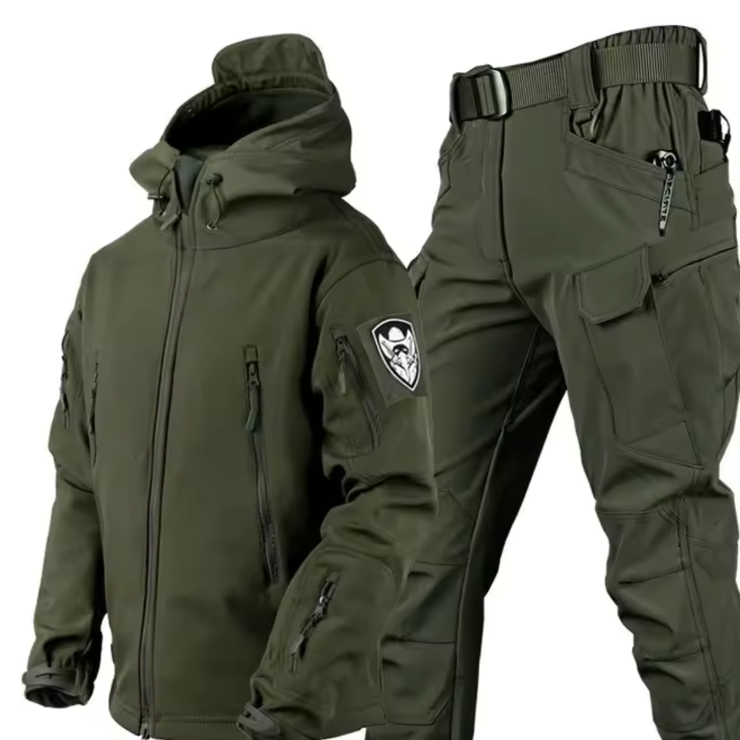 Militært taktisk sett – Jakke & Bukser – Softshell