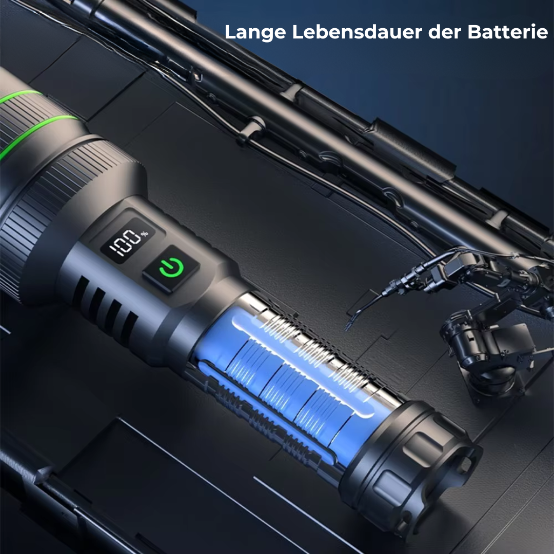 LED Lommelykt - Zoom 3 KM - Ekstremt lyssterk