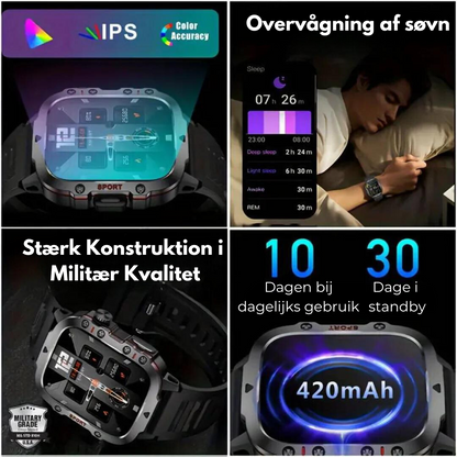 OutdoorHaven Sport Smartwatch - IP68 Vandtæt