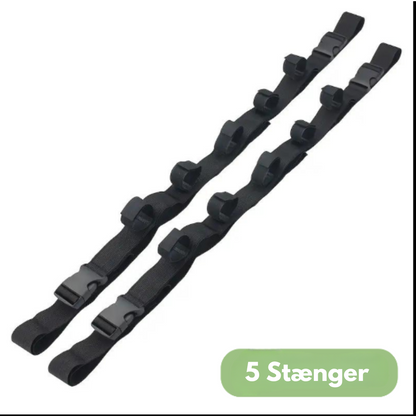 Stangholder bil - 5 stenger - 2 stk