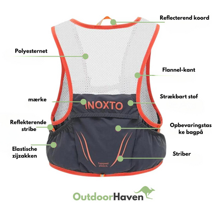 Trailrun-vest - Inkluderer 2 Softflasker