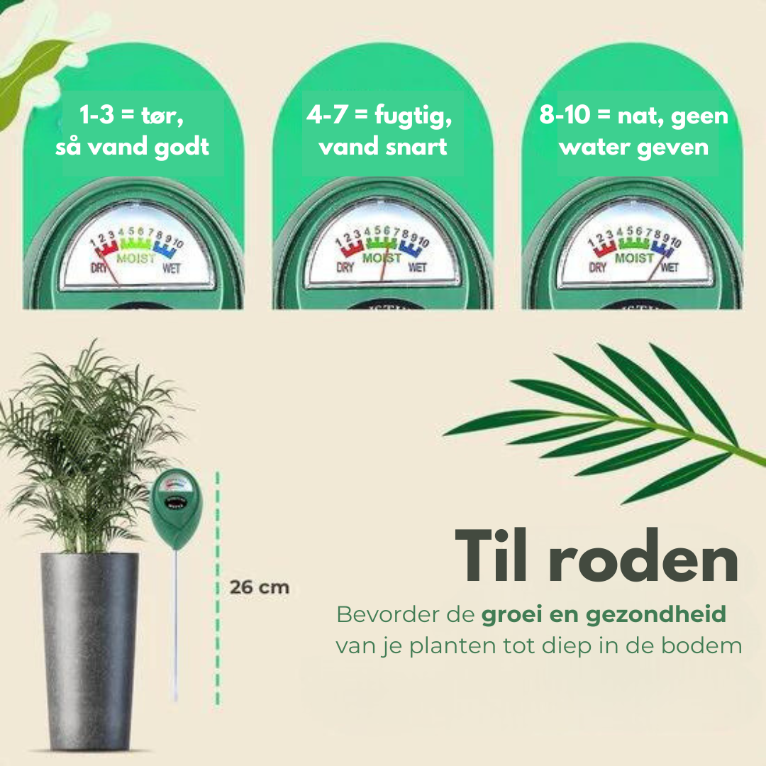 MoistMeter - Fugtmåler til planter