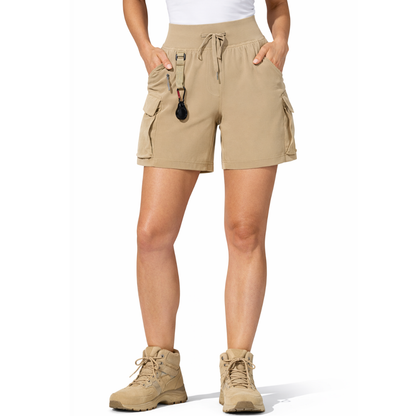 Dame Sportsshorts – Lettvekt – Med Lynlåslommer & Snøring