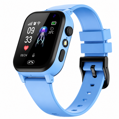 Børnesmartwatch med GPS-lokation, Videoopkald & SOS – SafeTrack Watch