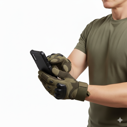 Taktiske Handsker – Knyttebeskyttelse – Anti-Slip & Touchscreen
