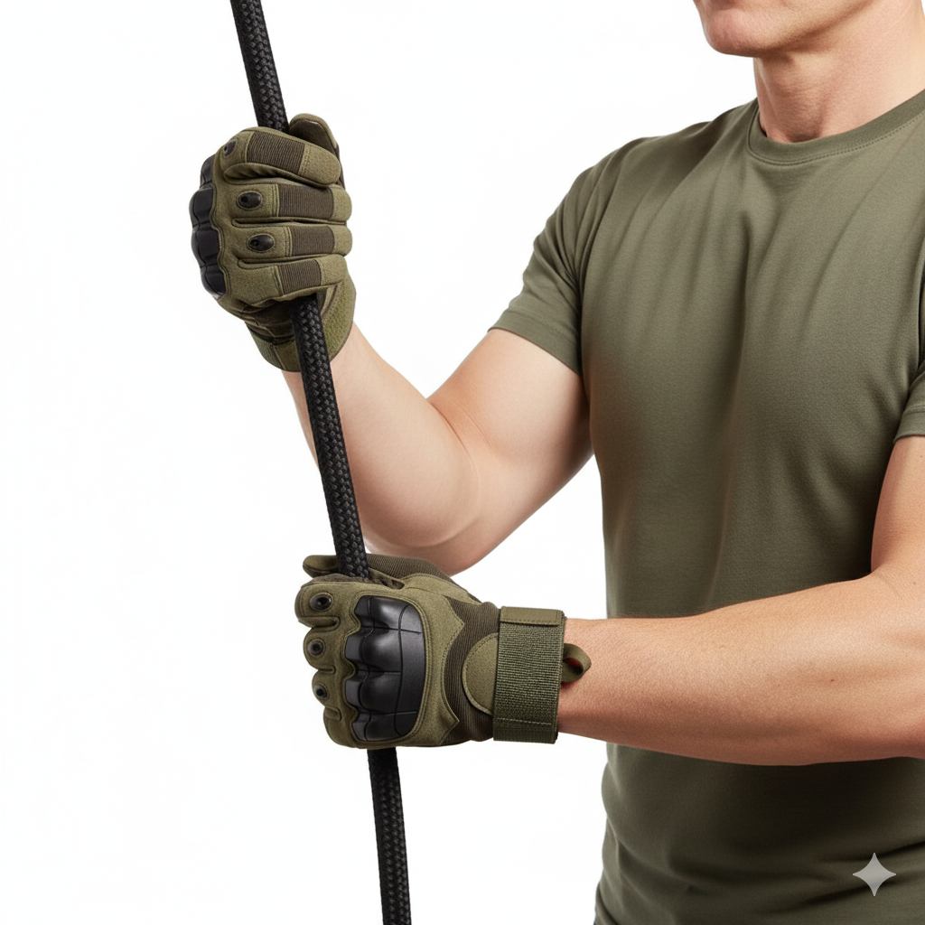 Taktiske Handsker – Knyttebeskyttelse – Anti-Slip & Touchscreen