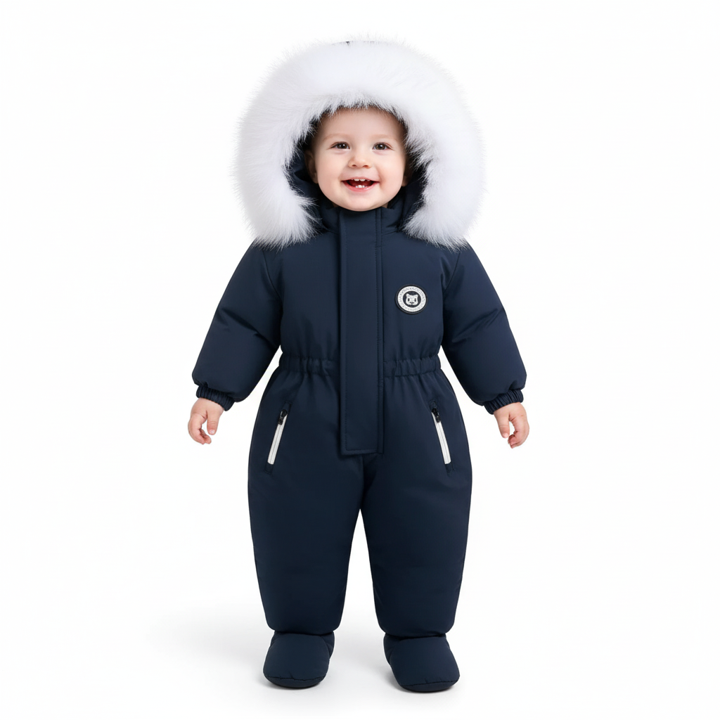 Baby Snedress – Vinterdress – Varm Jumpsuit