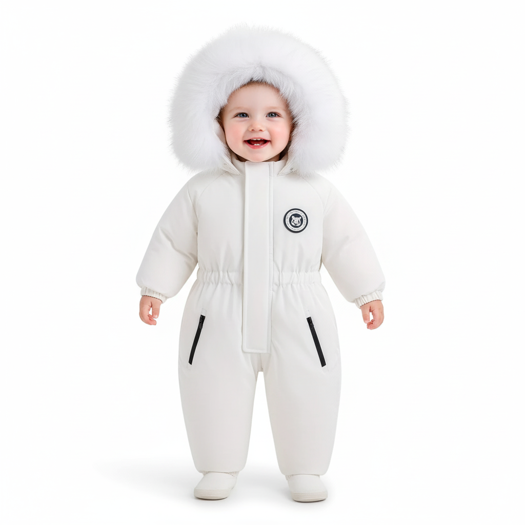 Baby Snedress – Vinterdress – Varm Jumpsuit