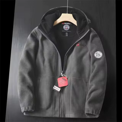 Polar Fleece Herrejakke - Vinter - Hette
