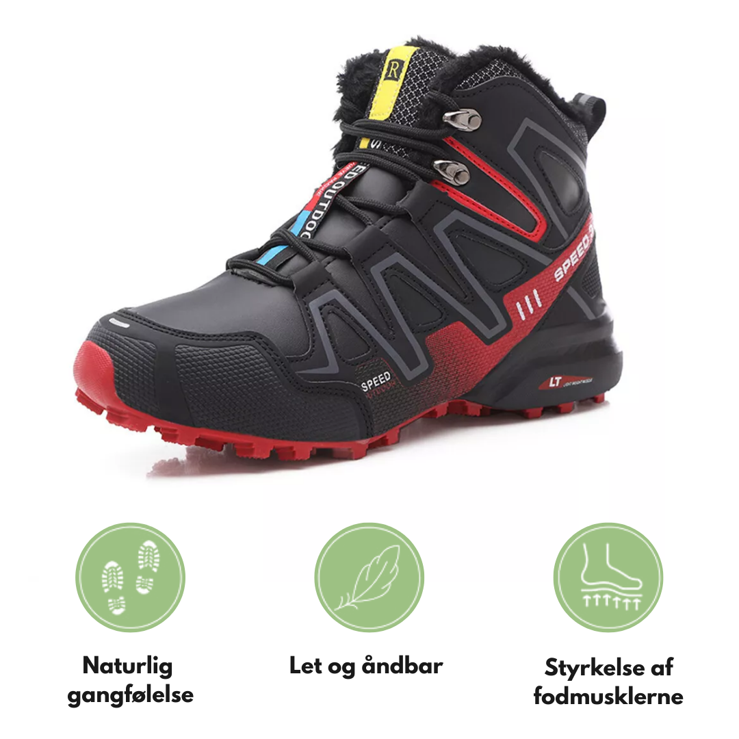 Herre Vinter Outdoor Vandresko – Vandtæt & Varmt Foret