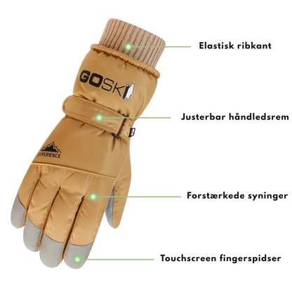 Unisex Skihansker – 20°C Fleecefôr – Touchscreen