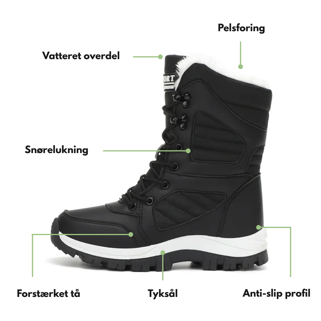 Dame Snowboots – Isolerte – Vinter