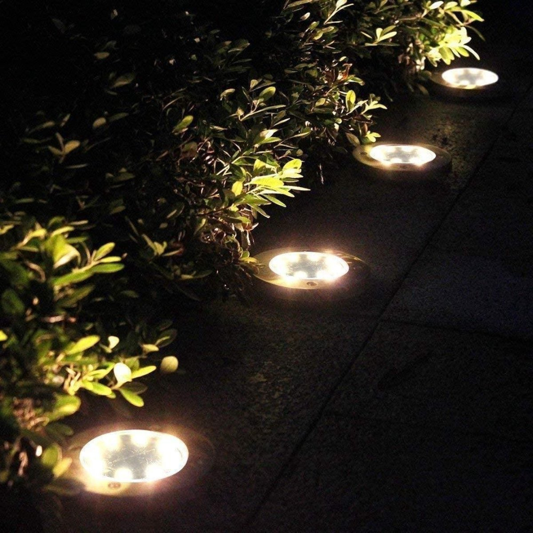OutdoorHaven - solcelledrevne LED-spotlights