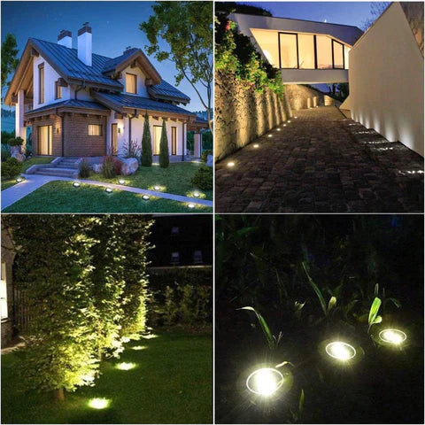 OutdoorHaven - solcelledrevne LED-spotlights