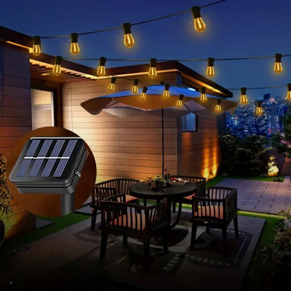 OutdoorHaven | solcelledrevet LED-lyskrans