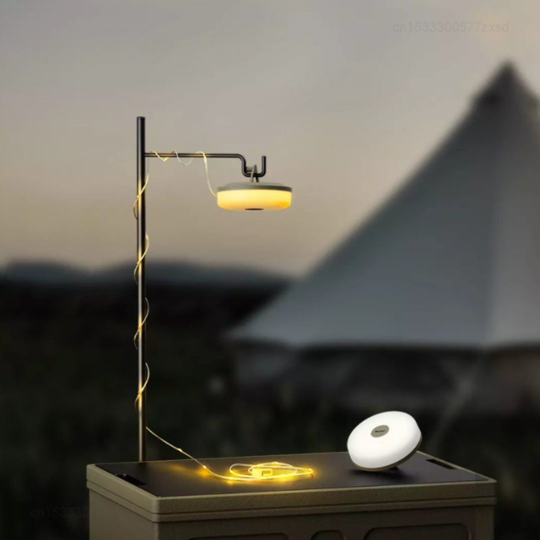 OutdoorHaven - LED-lamper som kan rulles ut - Camping