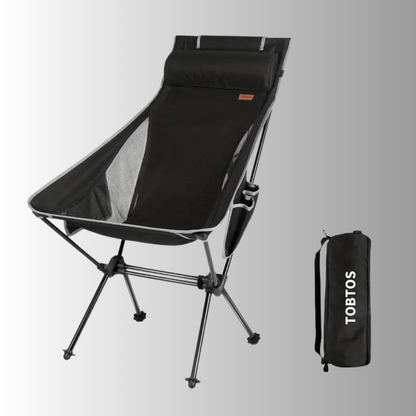 OutdoorHaven - Sammenklappelig Luksus-Campingstol