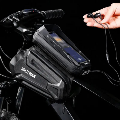 OutdoorHaven - 3-i-1 cykeltaske - Telefonholder