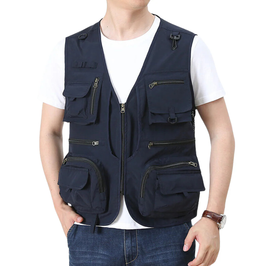 Udendørs bodywarmer - til fiskere
