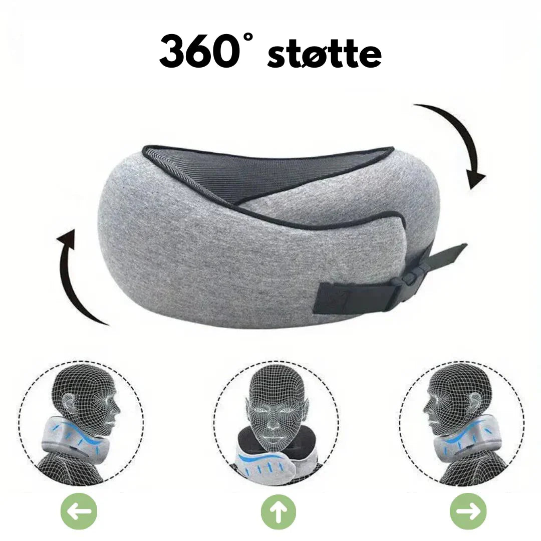 360° Nakkepude - Rejsepude