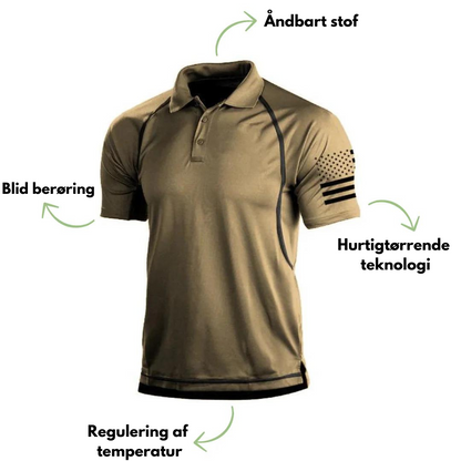 Utendørs poloshirt til menn - USA