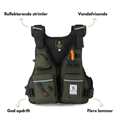Utendørs vest - fiske