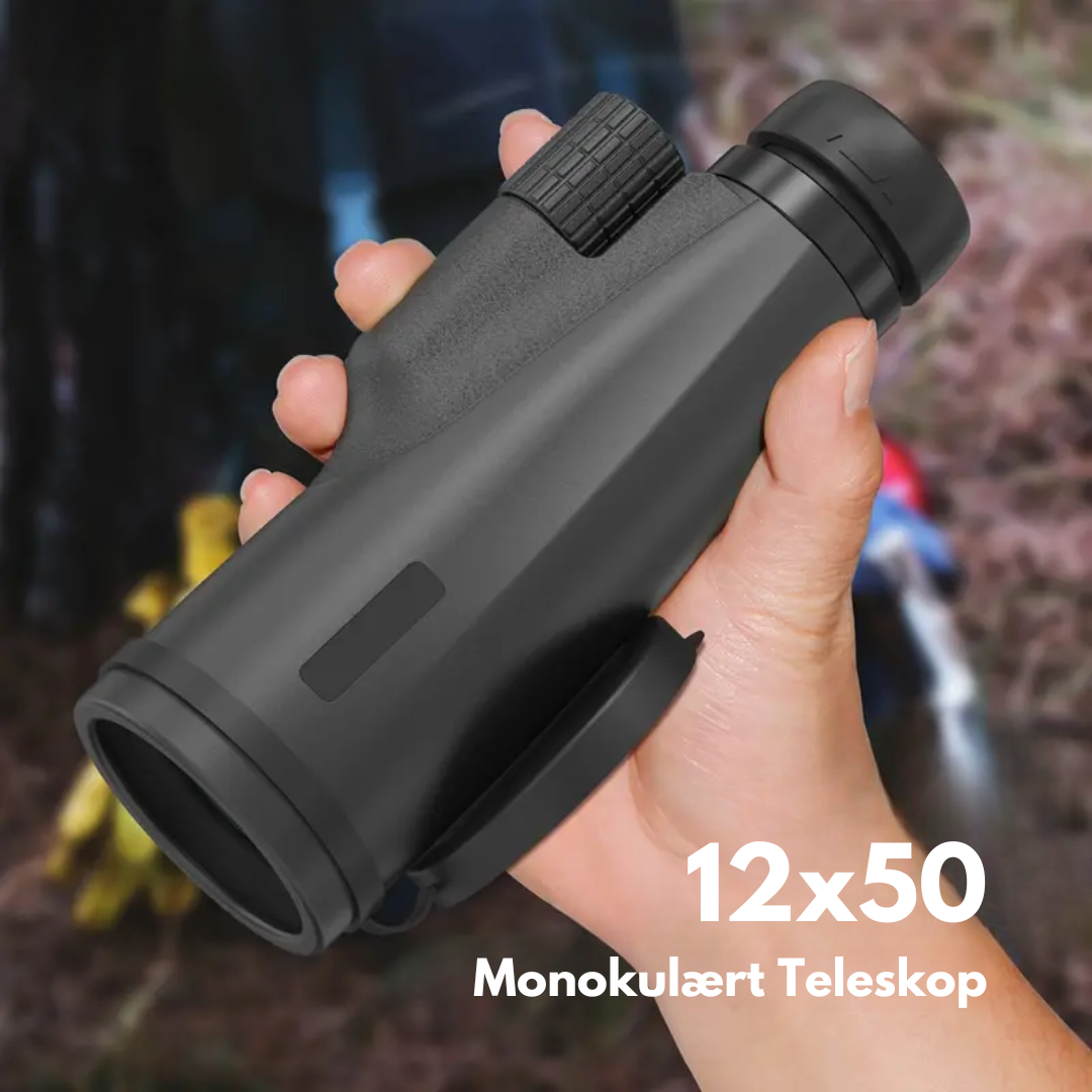 12x50 - Monokulært teleskop