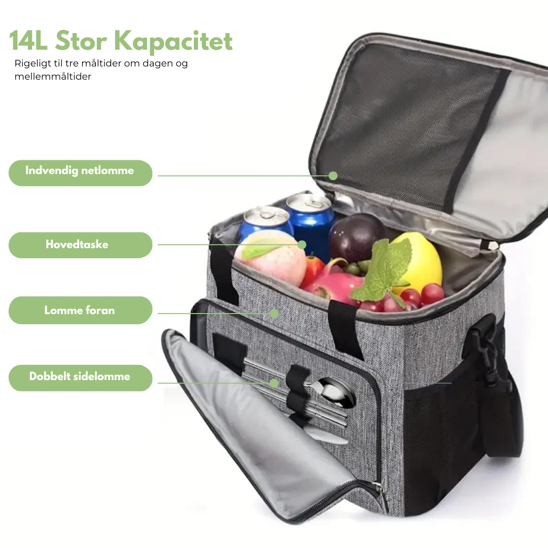 Isoleret køletaske - 14 L