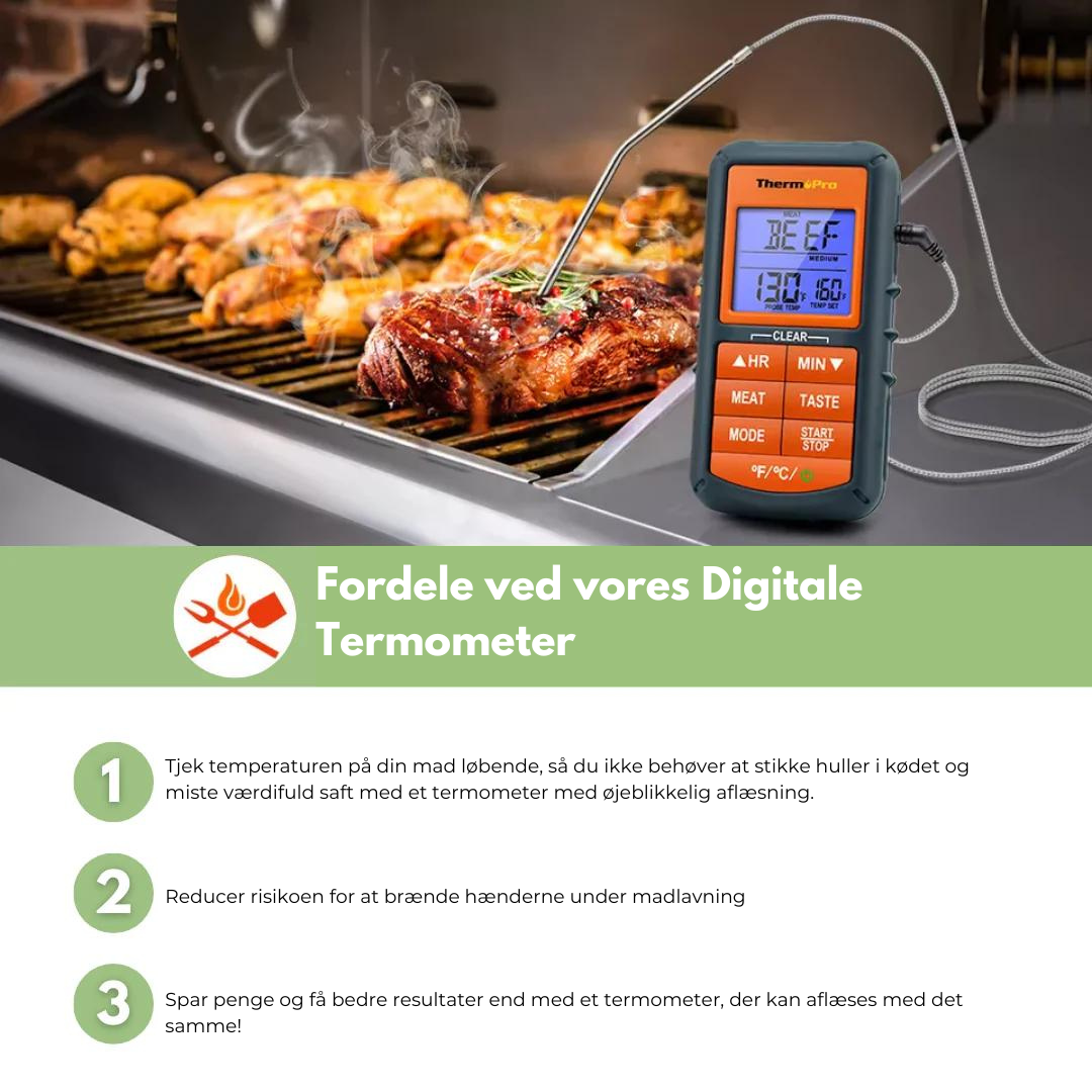 Kjøtttermometer - BBQ