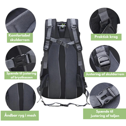 Ryggsekk - Vanntett - 50L