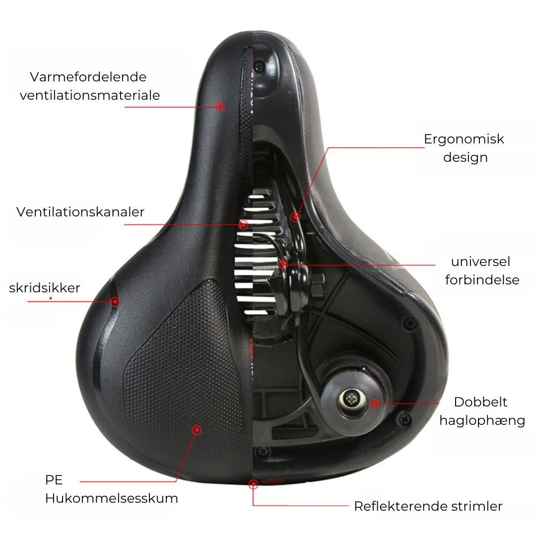 OutdoorHaven - Ergonomisk Cykelsadel