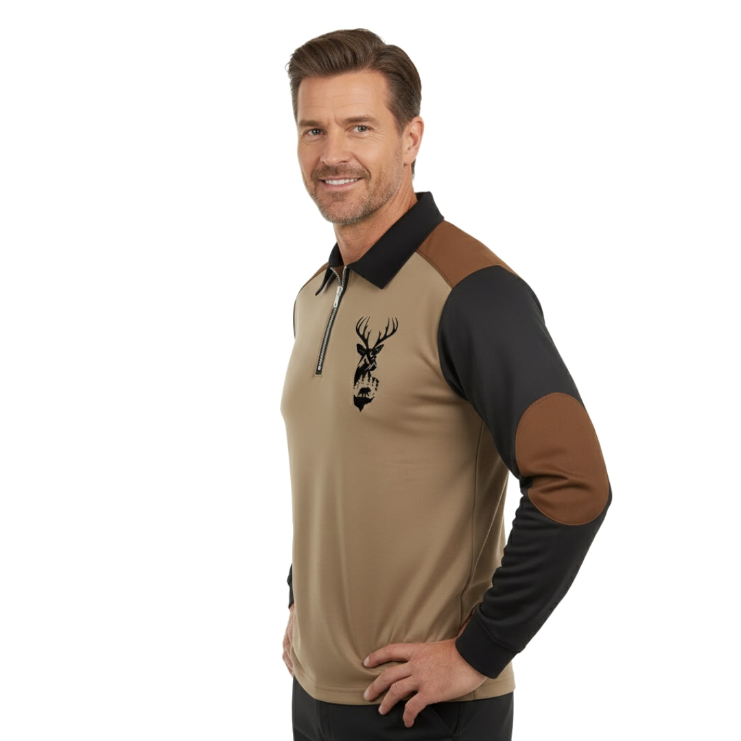 Outdoor Trøje – Half Zip – Hjorte Design