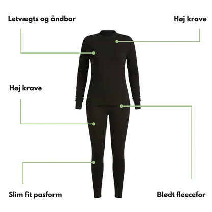 Termosett – Fleeceforet – Dame Sett