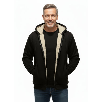 Fleece Hoodie – Sherpa Fôret – Vinter