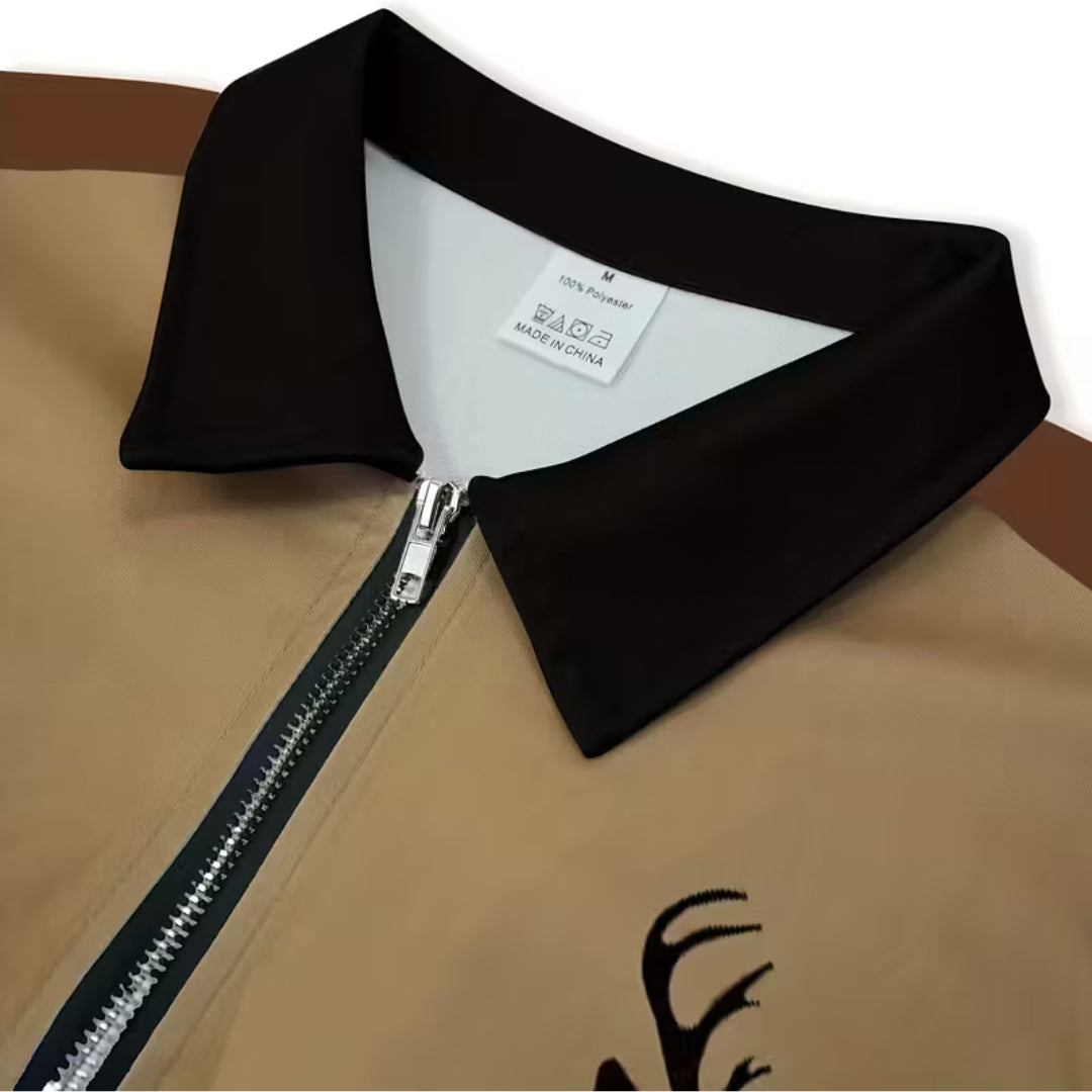 Outdoor Trøje – Half Zip – Hjorte Design