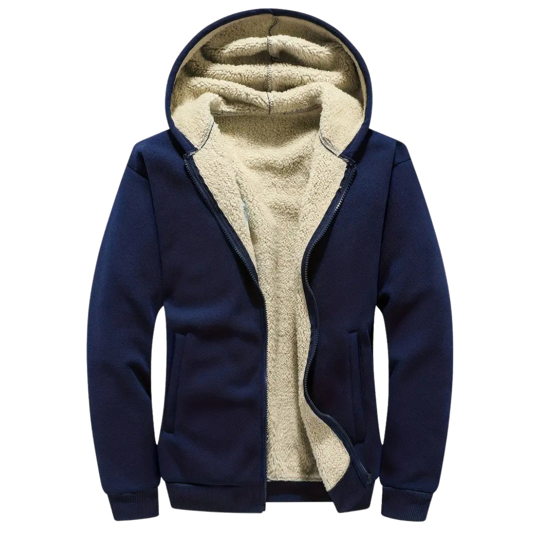 Fleece Hoodie – Sherpa Fôret – Vinter