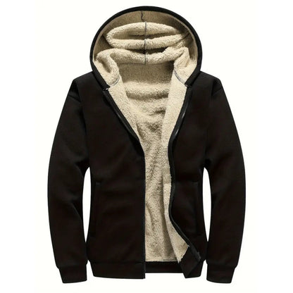 Fleece Hoodie – Sherpa Fôret – Vinter